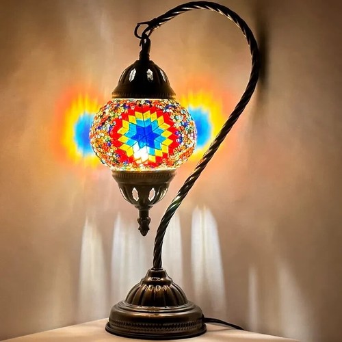 Lampe table colorée - lampe,