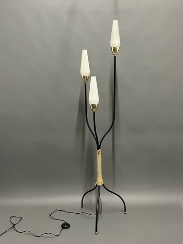 Lampadaire 1950 ancien - lampadaire, vintage