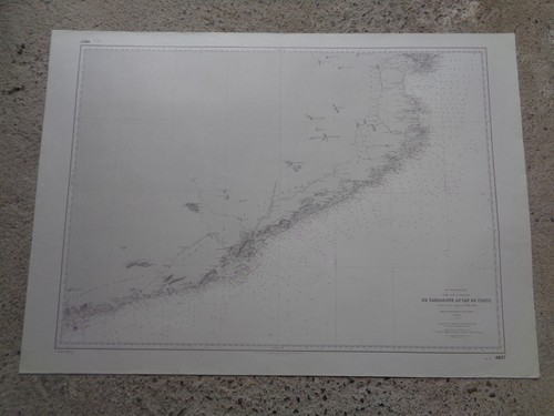 Carte marine tarragone - marine, de