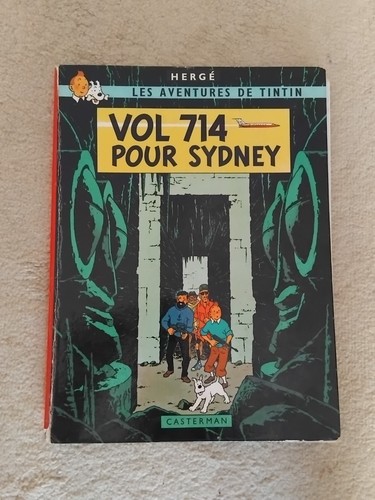 Tintin vol 714 pour - tintin,
