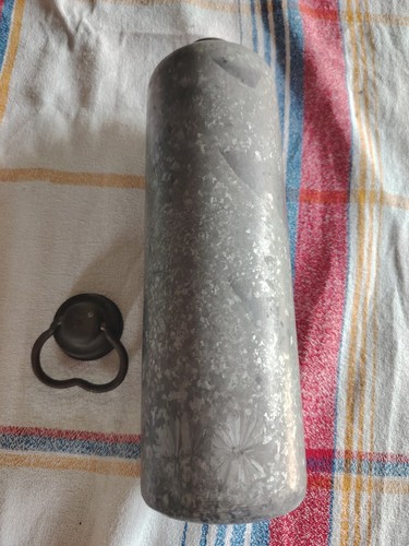Ancienne bouillotte acier - bouillotte,