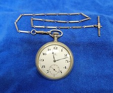 Antique C.1903 Omega Swiss Made Pocket Watch a-x