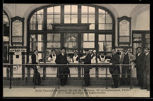 Cpa paris salle - paris,, du