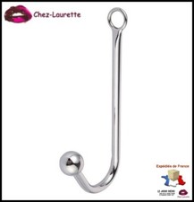 Crochet anal BDSM acier inox