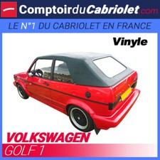 Capote Volkswagen Golf 1 cabriolet - Toile vinyle Gris