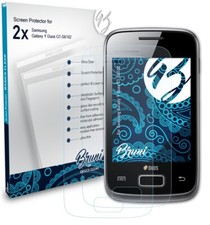 Bruni 2x Écran protecteur pour Samsung Galaxy Y Duos GT-S6102 Protecteur d'écran