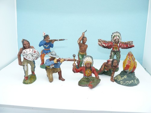 Lot figurines composition - lot,