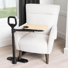 Able Life Able Tray Table, Adjustable Bamboo Swivel  Tray 1226X