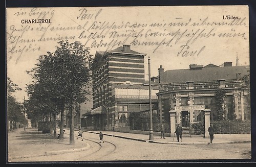 Cpa charleroi eden 1914 - 1914,