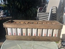 Caisse Ancienne De 10 Bidons De Solexine BP ZOOM, La Pompe à mélange Disponible