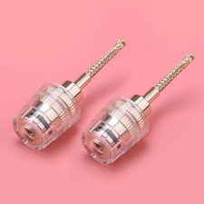 2pc 4mm Banana Female To 2mm