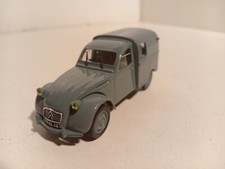Norev Citroen 2CV AZU grey van side window 1/43