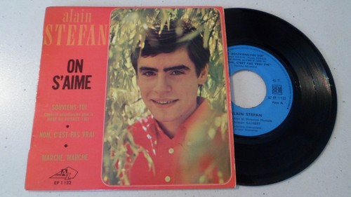 Rare 45t alain stefan - ep,