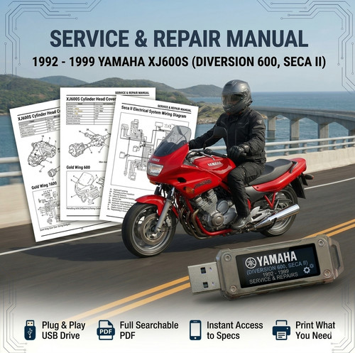 Yamaha xj600s diversion - diversion, 600