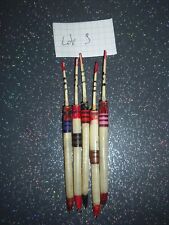 5 ANCIENS FLOTTEURS BOUCHON DE