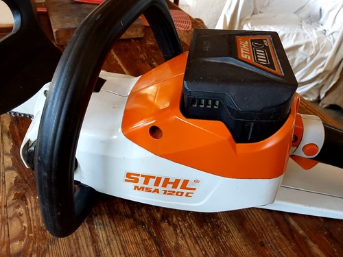 Stihl msa 120 - msa, tronçonneuse