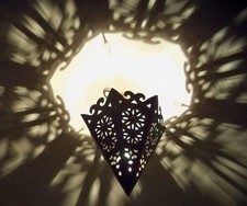 lustre plafonnier marocain fer
