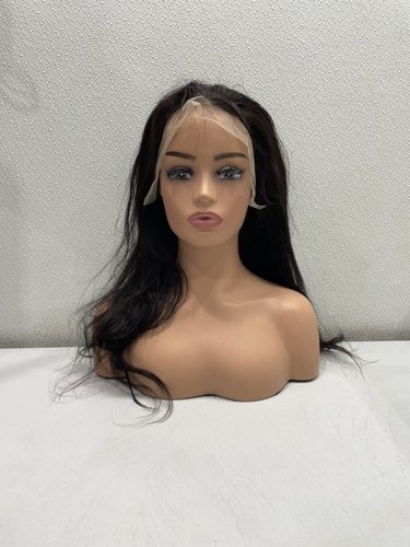 Natural black straight human - straight,