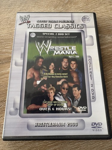 Dvd catch wwe wrestlemania - wwe,