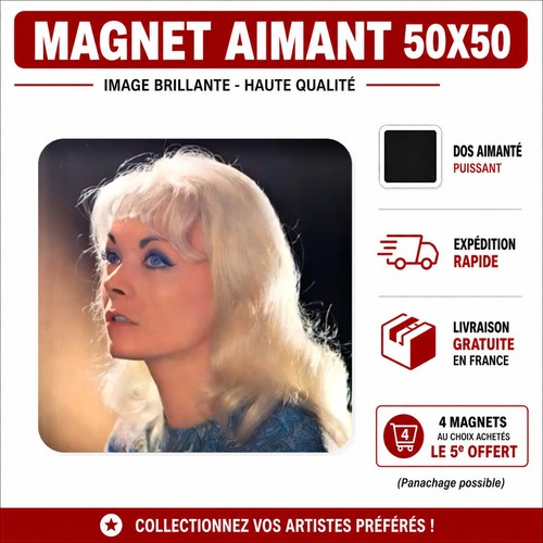 Magnet isabelle aubret - isabelle,