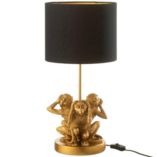 Lampe singes sagesse - singes, de