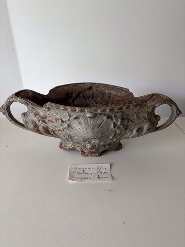 Jardinière ancienne fonte - fonte,
