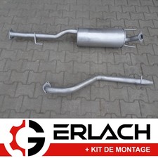 Echappement silencieux pour