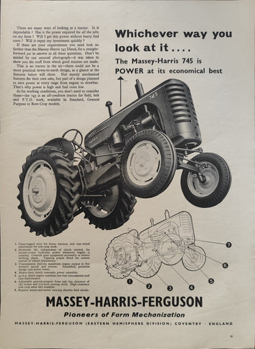 Massey harris ferguson 745 - massey,