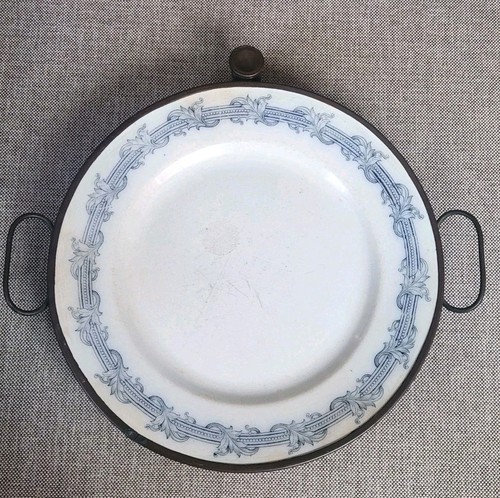 Ancienne assiette chauffante - assiette,