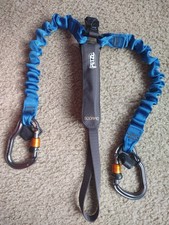 Petzl Scorpio Vertigo ABS Lanyard Via Ferrata Set. Climbing Equipment. L60AB WL