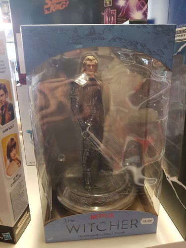 The witcher statue transformed - the,