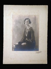 BASSANO signed society portrait photograph c1928