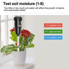 Testeur PH Sol Portable PH Et Humidimètre Avec Sonde En Métal De 295mm De Long E