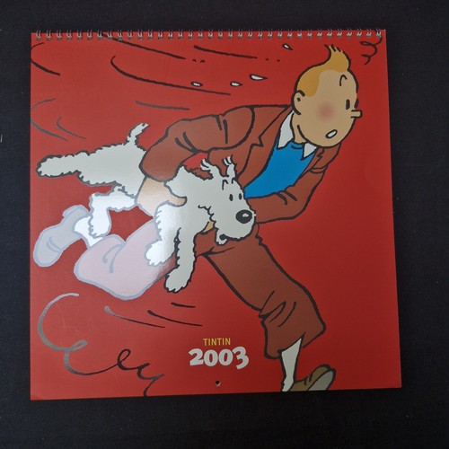 Calendrier tintin année - calendrier,