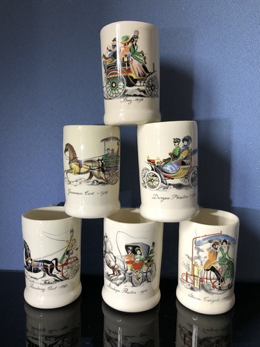 Service ancien chopes mugs - 6,
