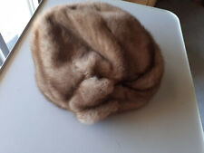 Toque fourrure (vision ou renard?) très bon état