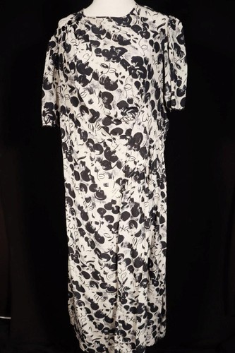 Robe longue vintage 1940s - vintage,