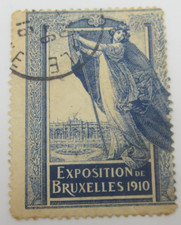 VIGNETTE BELGIQUE - EXPOSITION BRUXELLES 1910