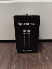 Nespresso Aeroccino 3 Electric Milk Frother Black 120V 60Hz 450W New Open Box