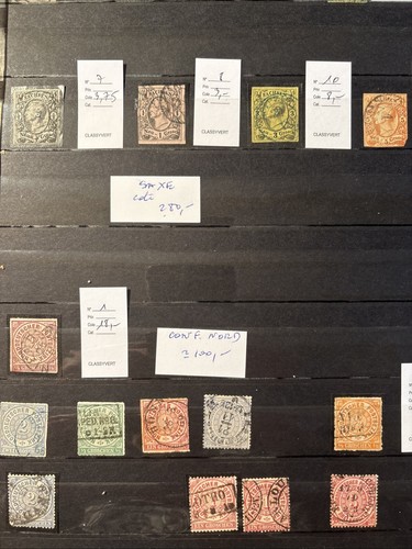 Timbres anciens états - anciens,