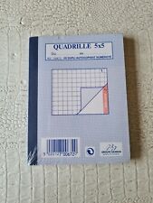 Cahier Facturier Facture Bloc entrepreneur autocopiant 14x10.5 Cm 50 feuilles`