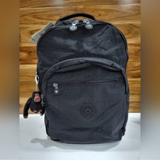 Kipling Backpack Black Large  Bookbag Travel Laptop Seoul 