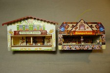 HO, Lot de 2 stands avec éclairage pour fête foraine !!!