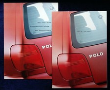 VW Polo 6N2 brochure 9/1999, with supplement technical data... mint!!