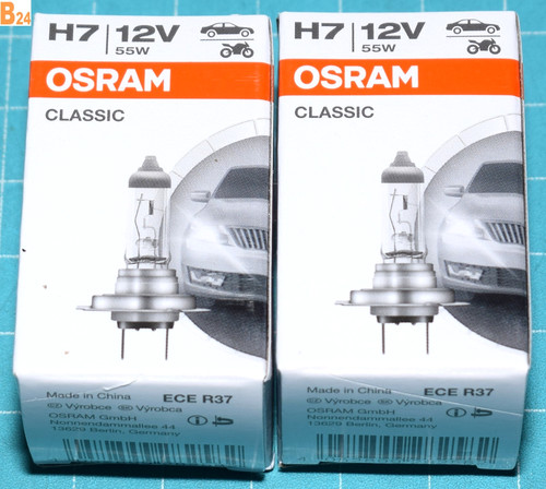 Ampoules osram classic h7 - x,