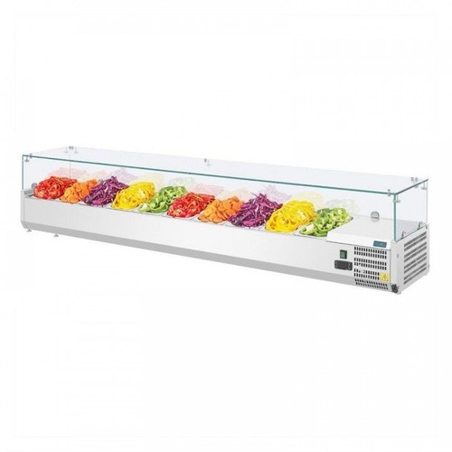 Vitrine inox réfrigérée - , à