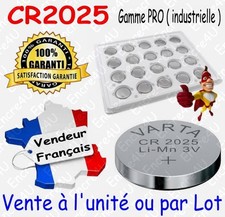 VARTA CR2025 BULK ( Lithium 3V ) : x 1 ou par lot de 2 5 10 20 50 ou 100 piles