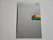 AUDI 80 CABRIOLET QUATTRO SALES BROCHURE 1996 GERMAN