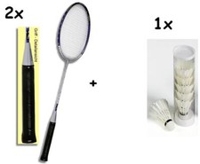 SET 2x raquettes de badminton
