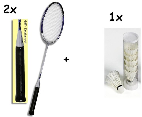 Set raquettes badminton - set,